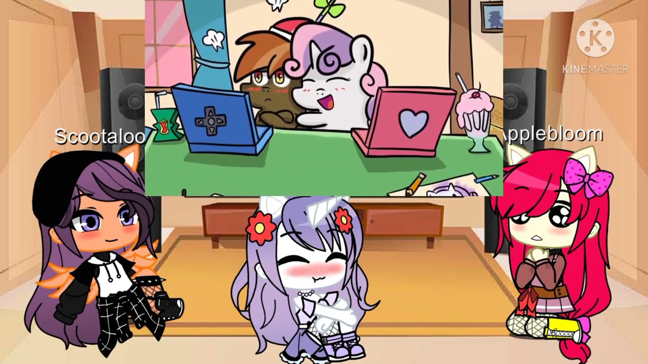 The cmc react to their ships//Mlp//