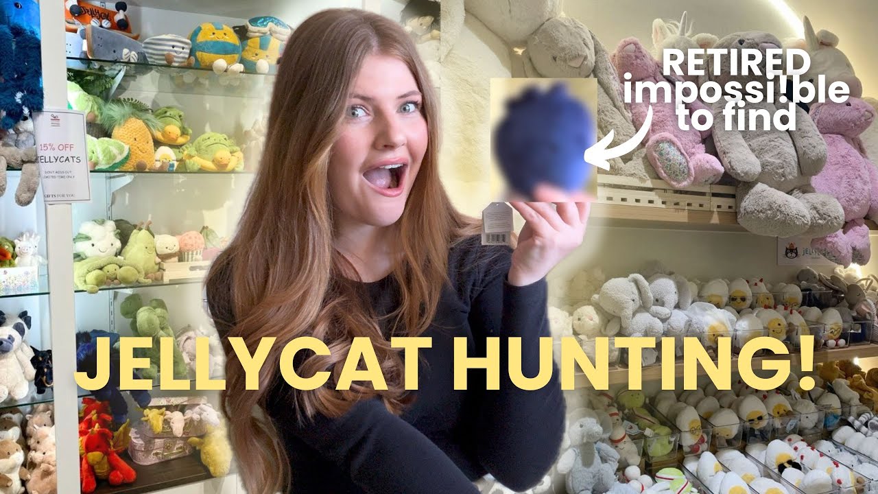 Hunting for the RAREST JELLYCAT!!  *HAUL*