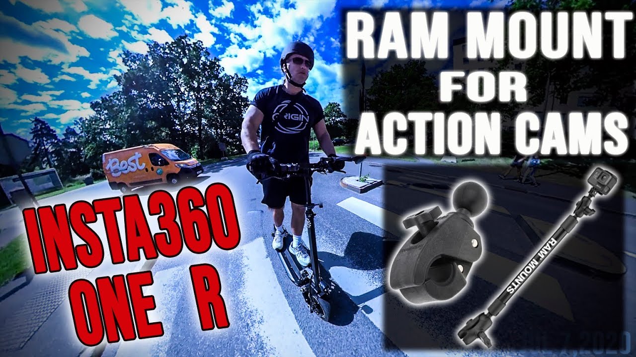 Insta360 1R Ram Pole Mount for Action Cameras