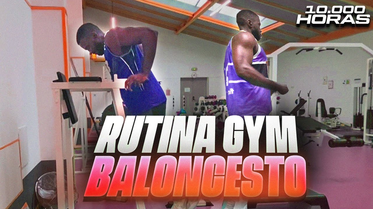La MEJOR RUTINA de GYM SEMANAL para JUGADORES de BALONCESTO