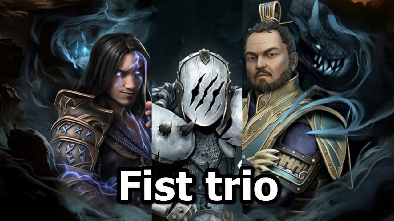 The fist trio of the Arena 👊🏻