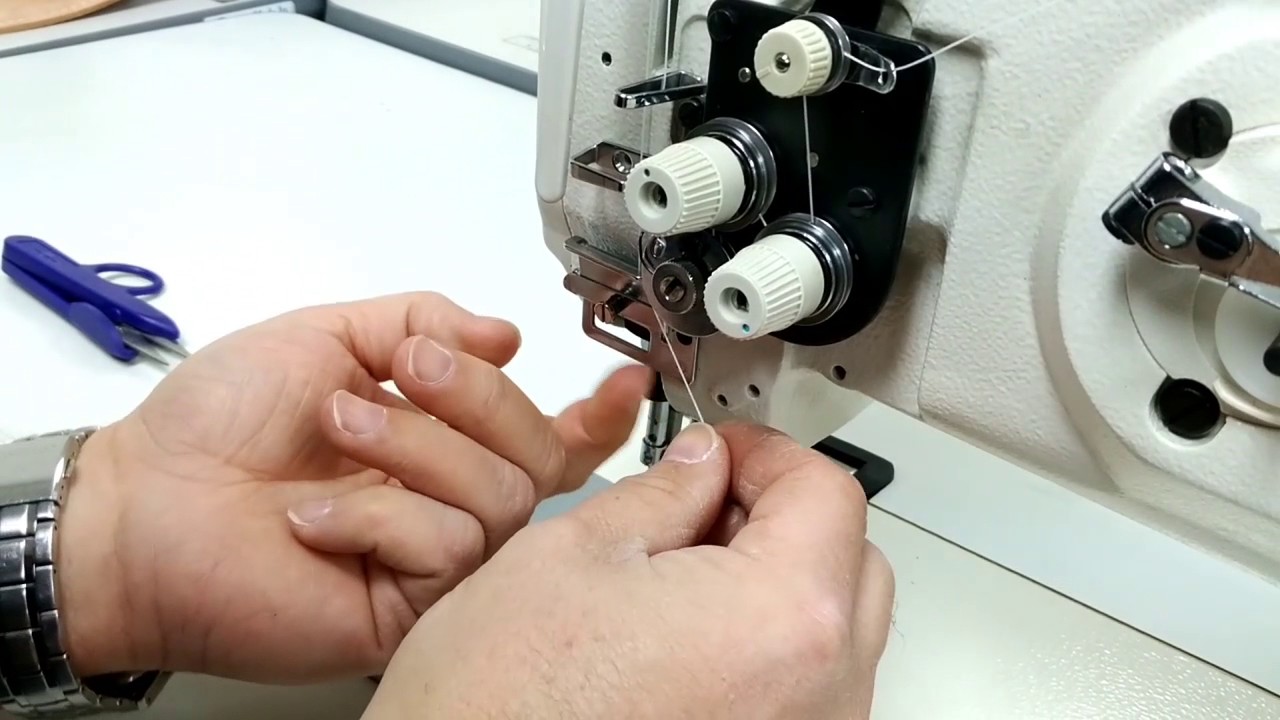 THOR GC-1541S Sewing Machine Threading Demo Video