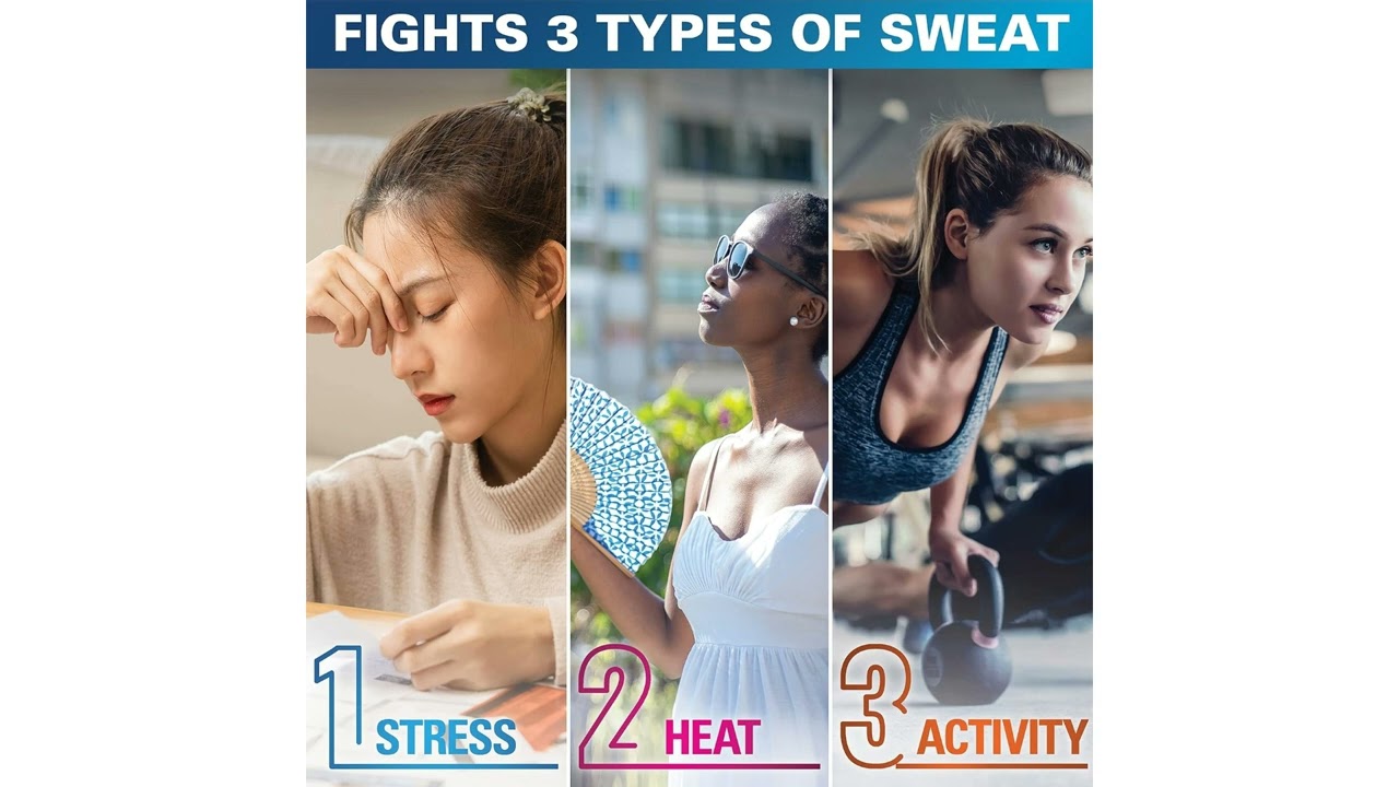 💪✨ Stay Fresh & Confident: Secret Clinical Strength Review! #deodorant  #StressSweat