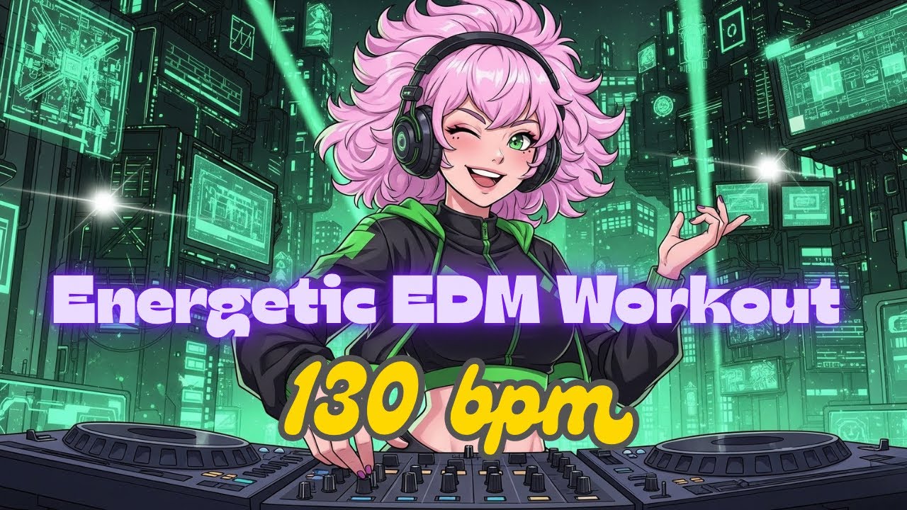💃 Energetic EDM Workout Mix 2025 🔥 | 35 Min Feel-Good Beats 🎧 | Move, Cook & Flow
