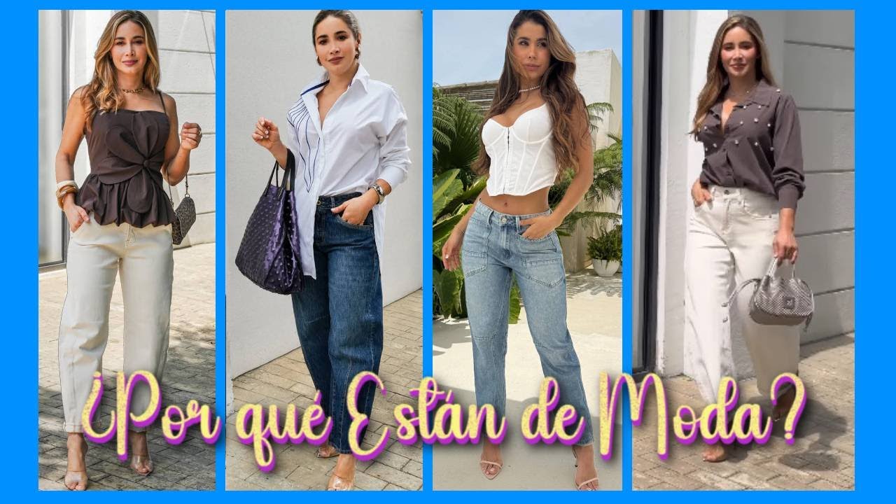 JEANS-VAQUEROS BARREL: EL PANTALÓN que ARMONIZA tus CADERAS sin apretarlas❤️ I