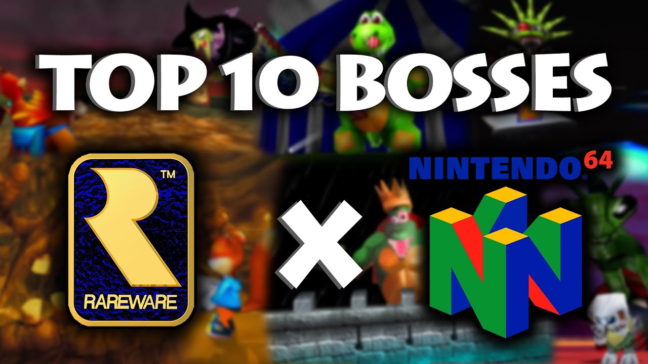 Top 10 Rare Bosses on N64