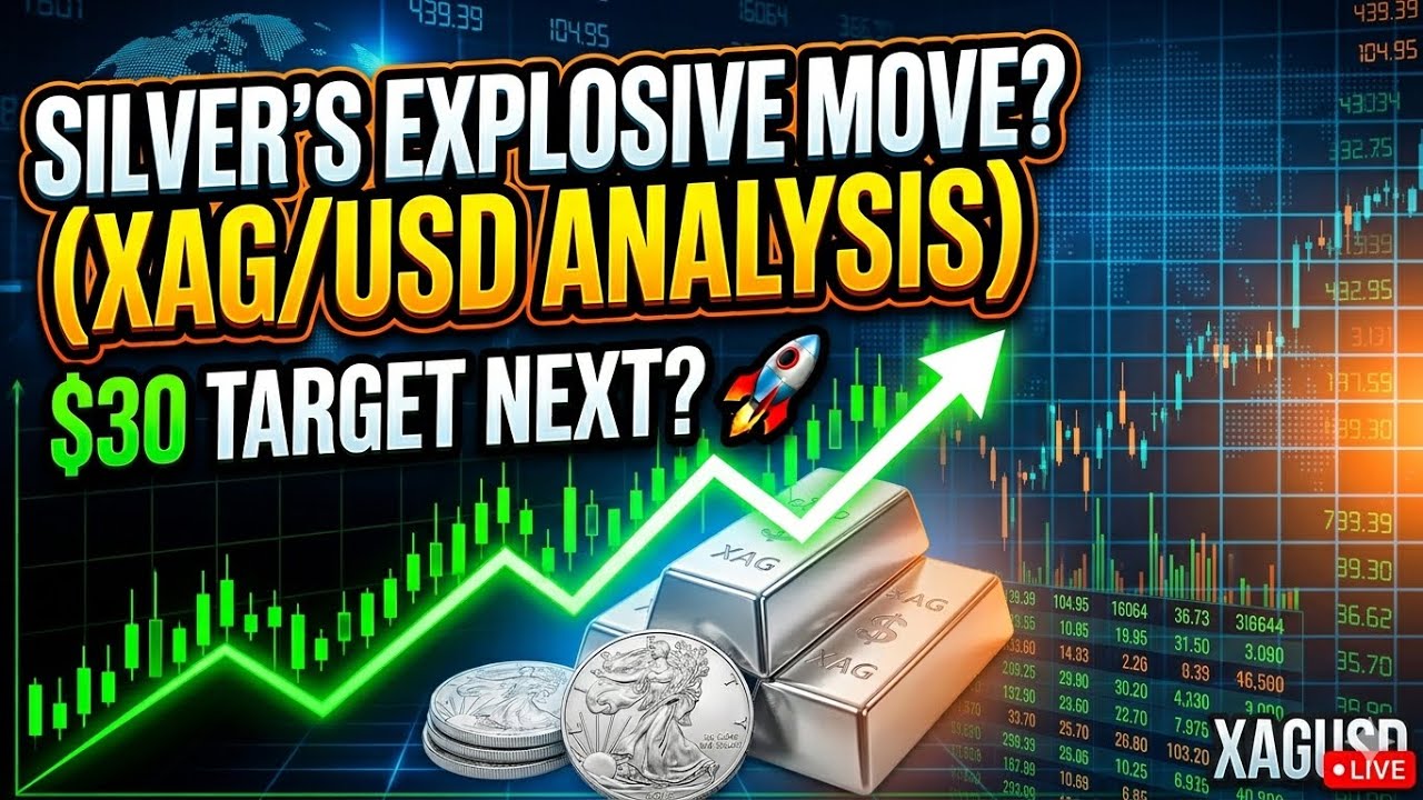 XAGUSD Silver Price Analysis: Explosive Move or Major Crash Next? 