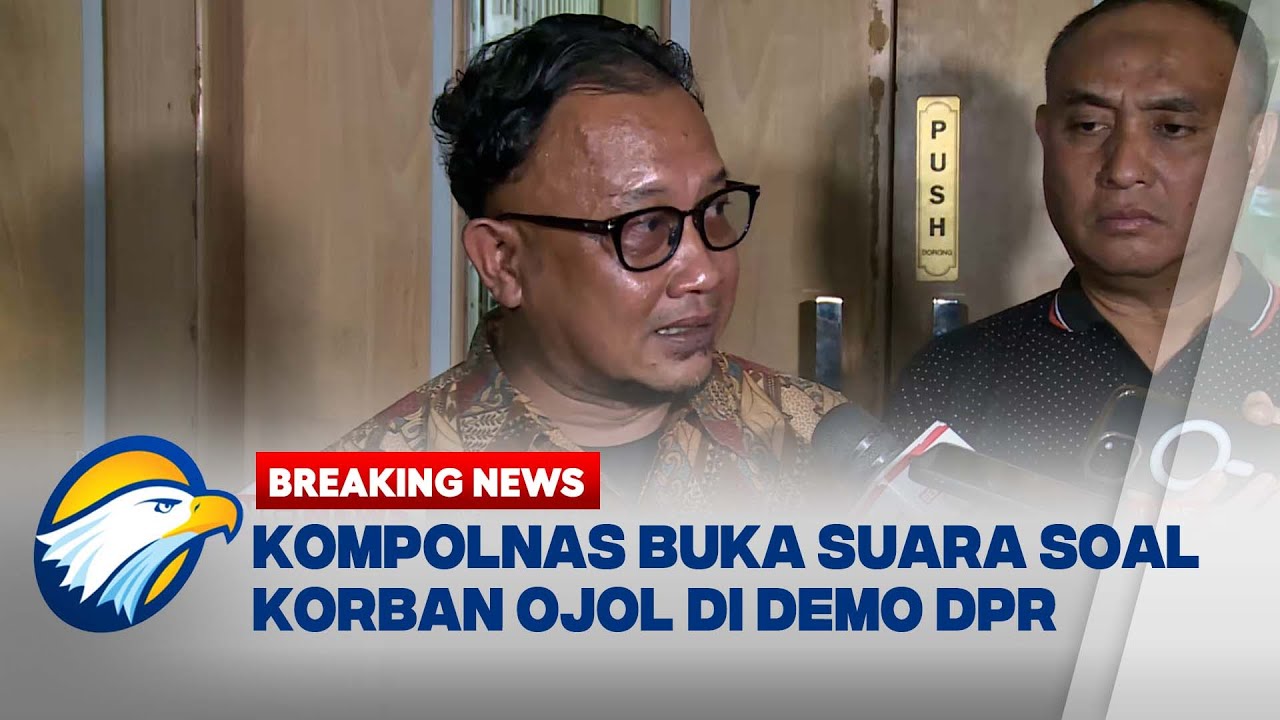 [FULL] BREAKING NEWS - KOMPOLNAS Buka Suara Soal Ojol Jadi Korban Aksi Demo
