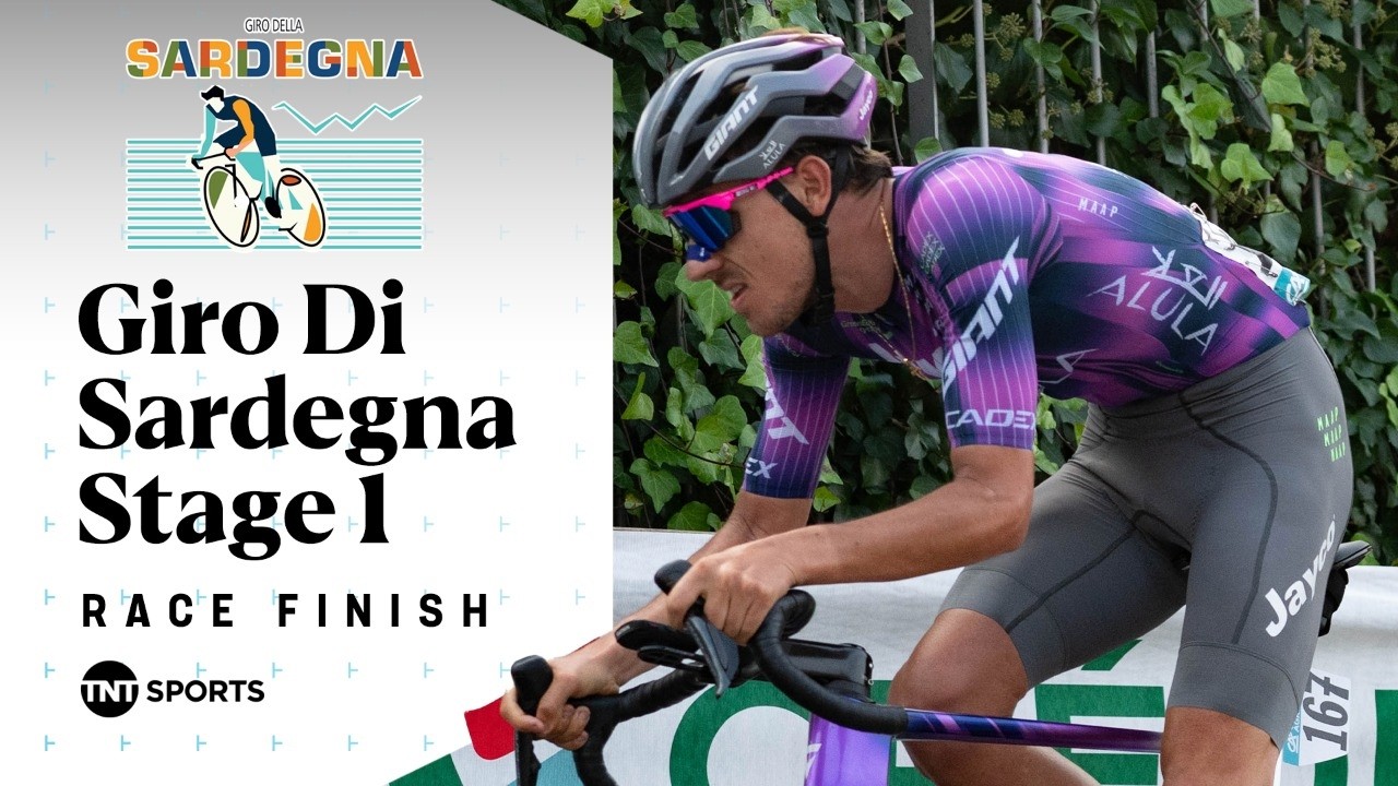 HUGE UPSET! 🫨 | Giro di Sardegna Stage 1 Final KM's | TNT Sports Cycling