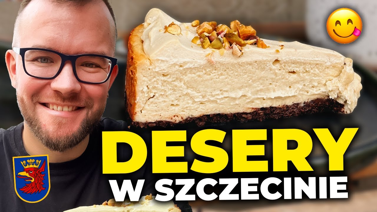NAJLEPSZE DESERY w SZCZECINIE! Test słodkiego jedzenia: sernik, banoffee, cynamonki [SZCZECIN 2023]