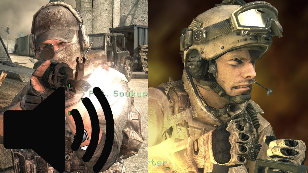 Call of Duty Modern Warfare 3 — звуки смерти, боли и атак