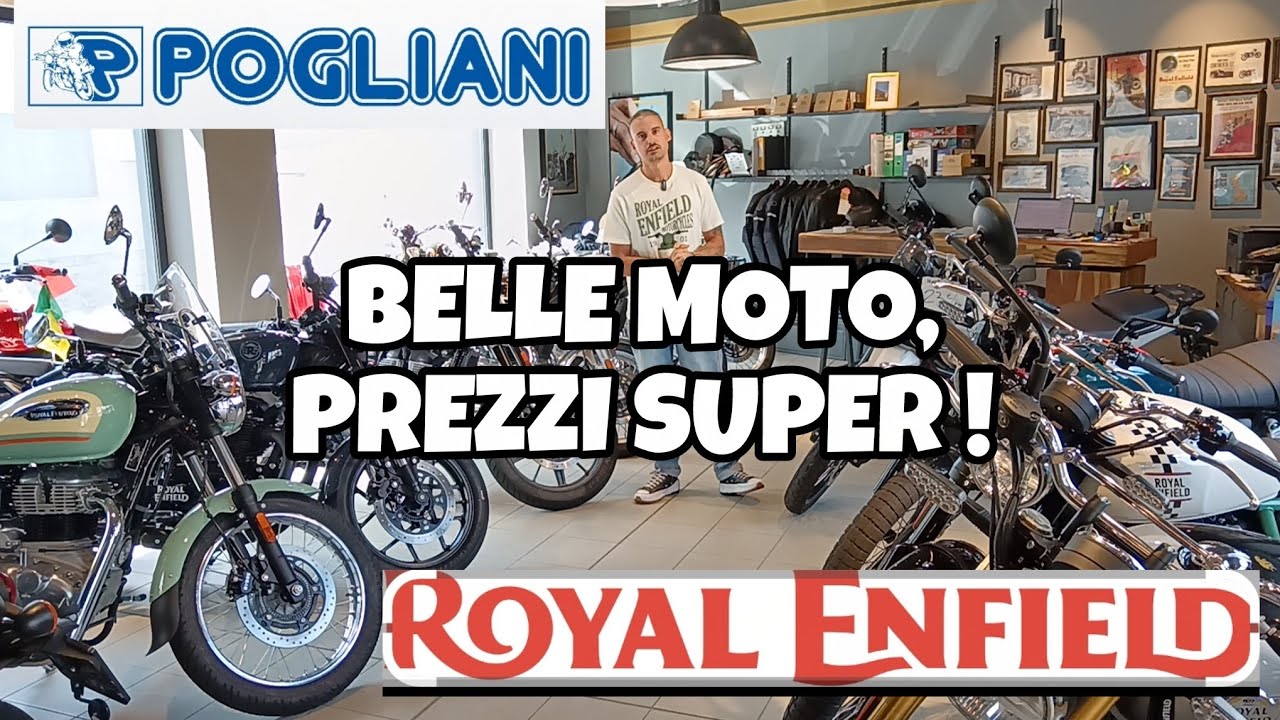 ROYAL ENFIELD POGLIANI: PROMO SUPER. CON FABIO