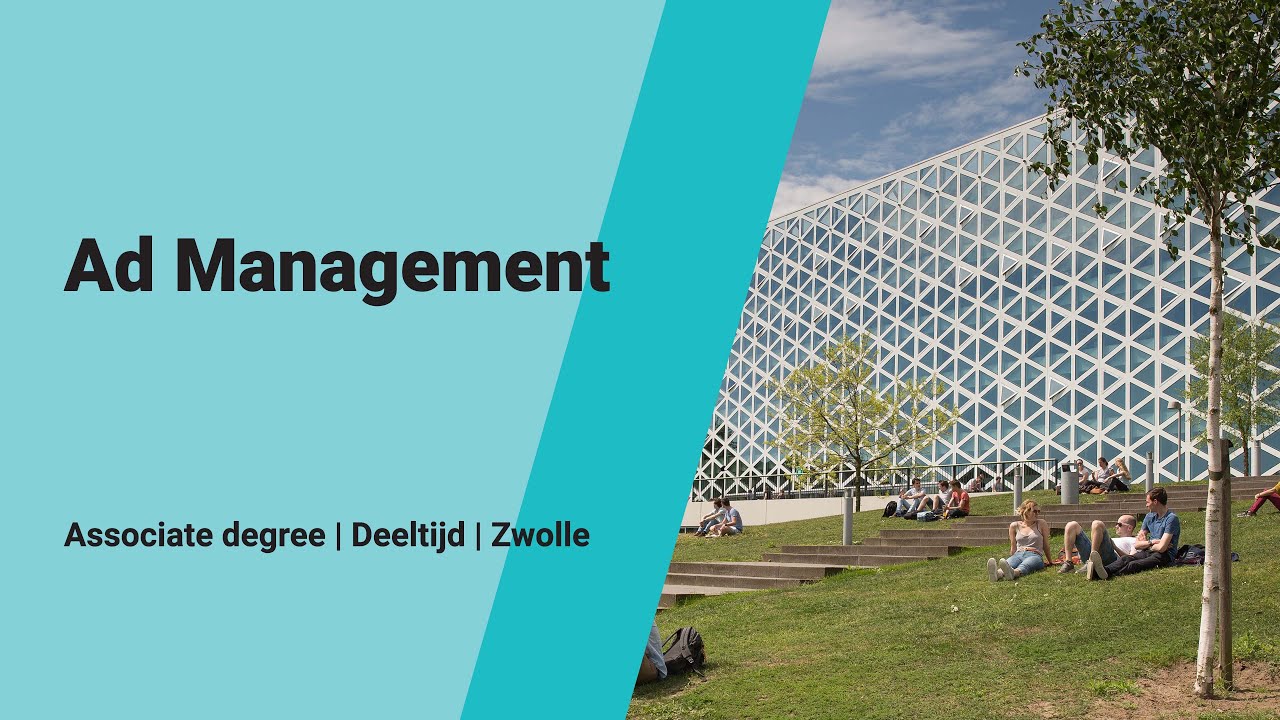 Management | Associate degree | Deeltijd | Zwolle | Hogeschool Windesheim