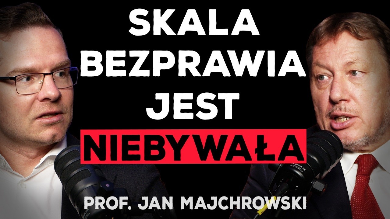 NIEBYWAŁE BEZPRAWIE! PROF. JAN MAJCHROWSKI O INTRYDZE W TRYBUNALE STANU