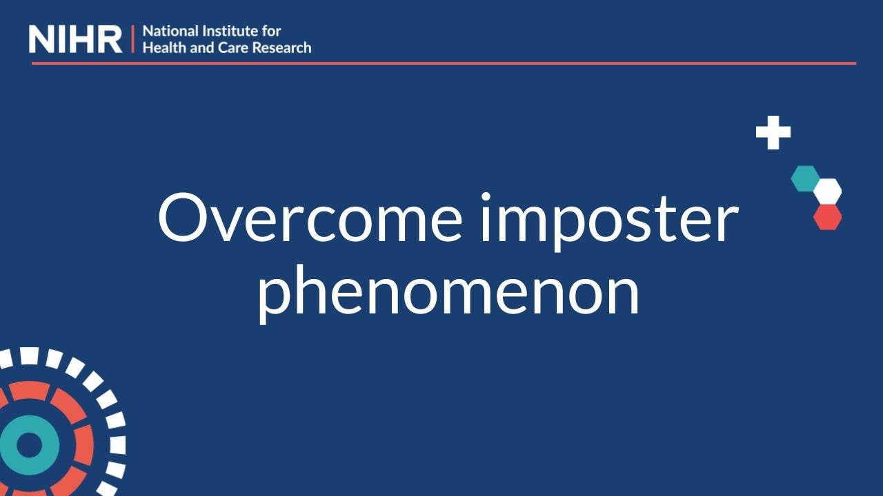 Overcome imposter phenomenon