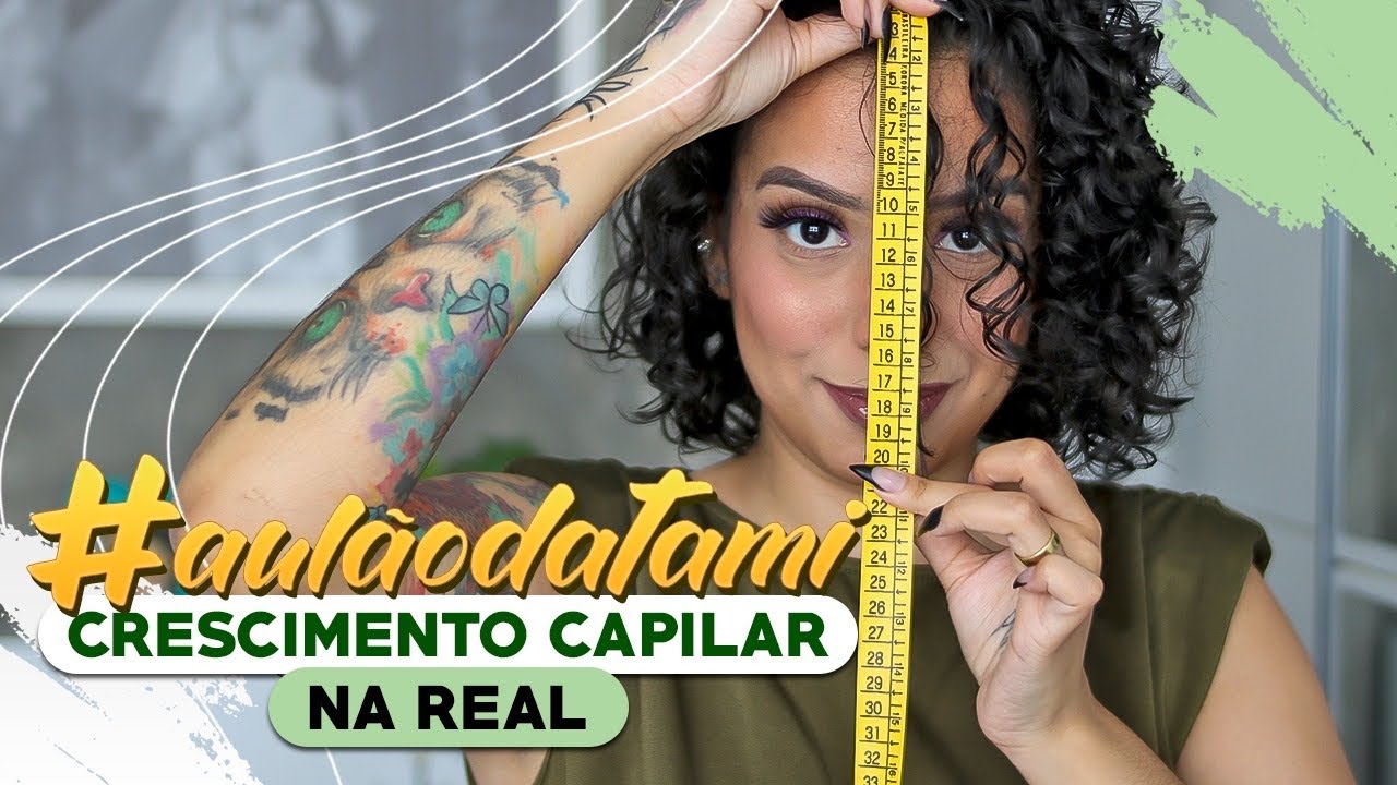 TUDO SOBRE CRESCIMENTO CAPILAR #AULÃODATAMI - Tamires Maia
