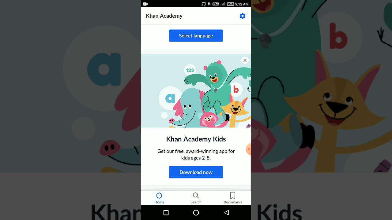How to download Khan Academy app/ how to login in app