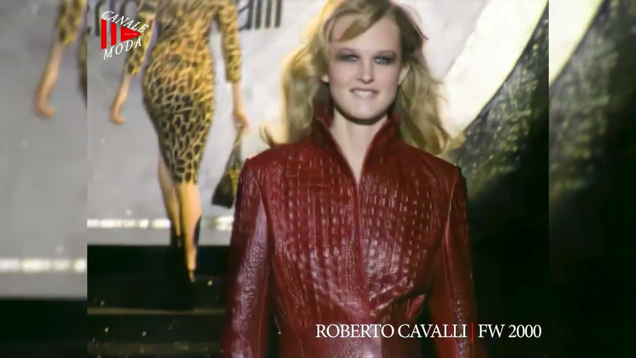 ROBERTO CAVALLI Fall Winter 2000 Milan 4K - Canale Moda