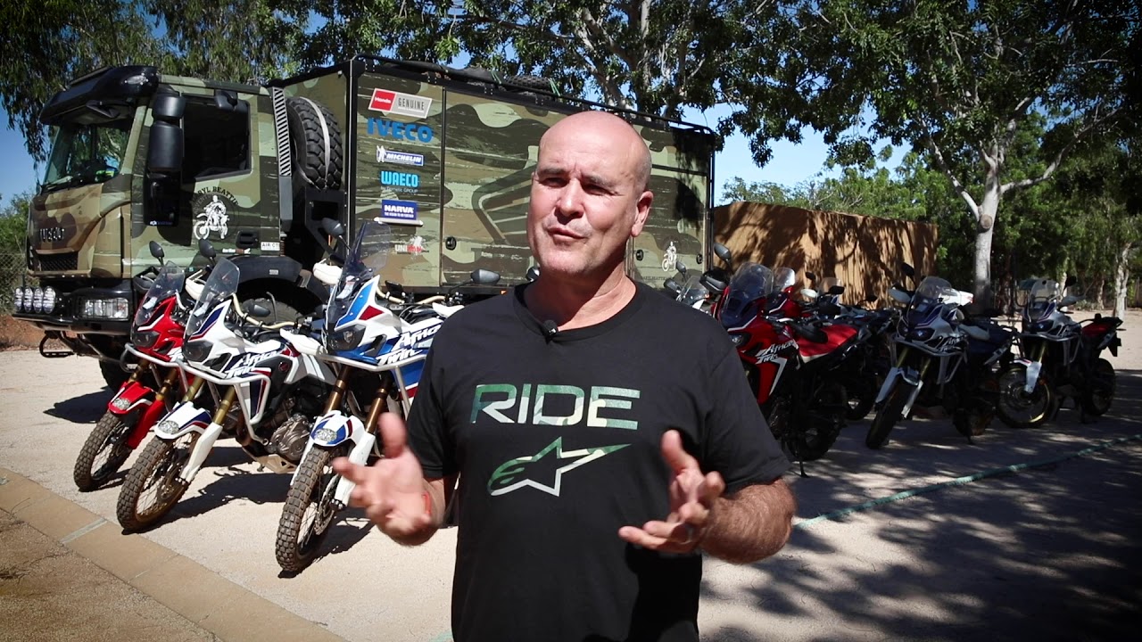 Daryl Beattie Adventures Africa Twin Ride.