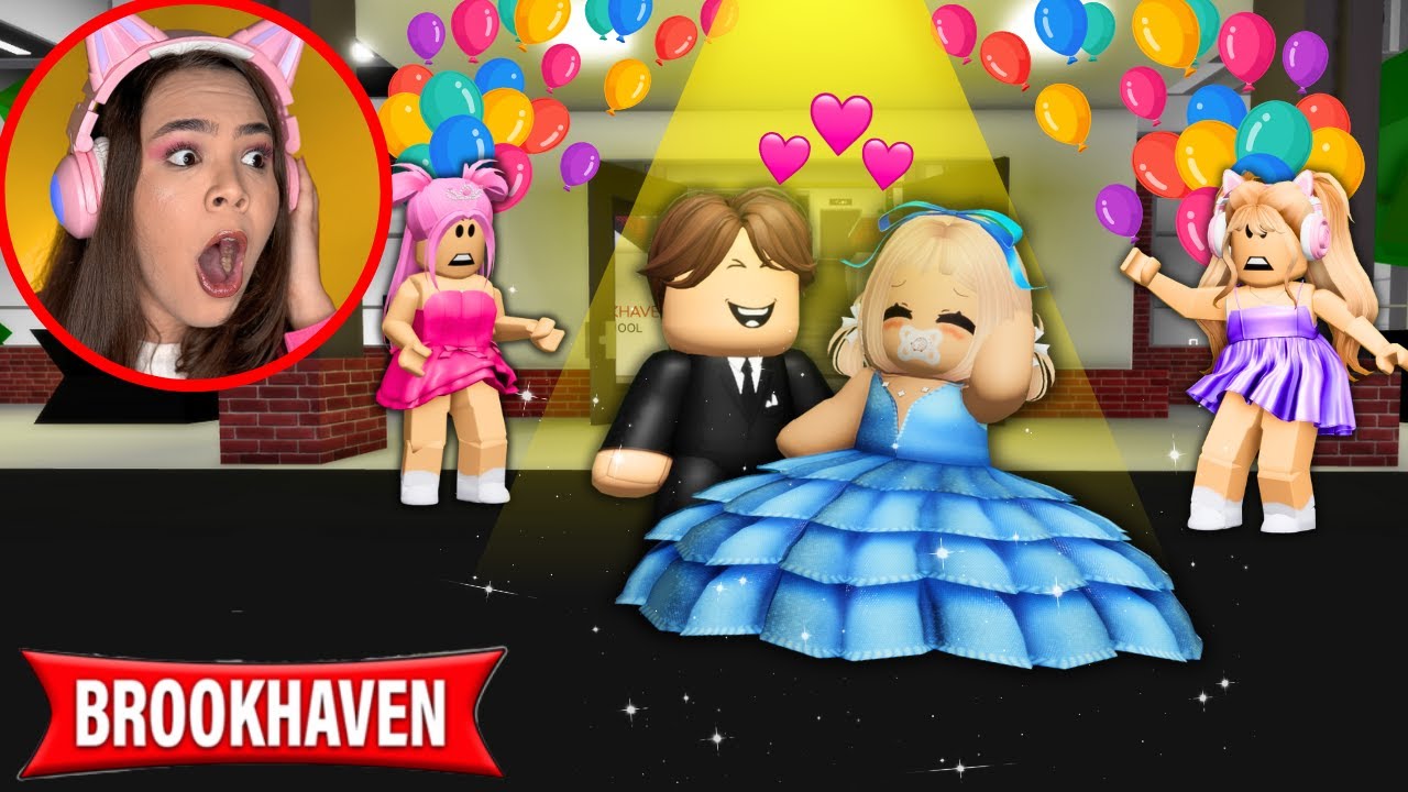 A MINHA BEBÊ FOI PARA o BAILE DA ESCOLA em BROOKHAVEN!