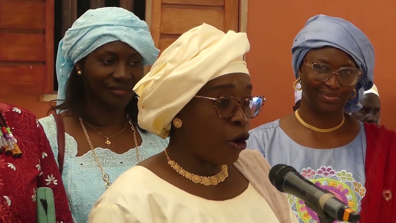 DISCOURS DE MME LA DIRECRTICE  DIRECTRICE ECOLE FANDIERY KONE DE KHOR