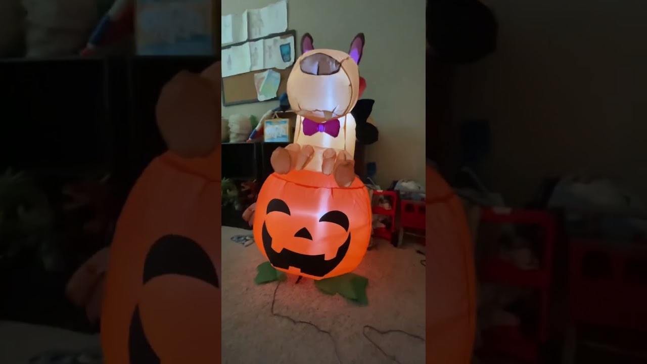 Inflatable vampire beaver review (OLD UNRELEASED VIDEO)  #vampire #hallowern