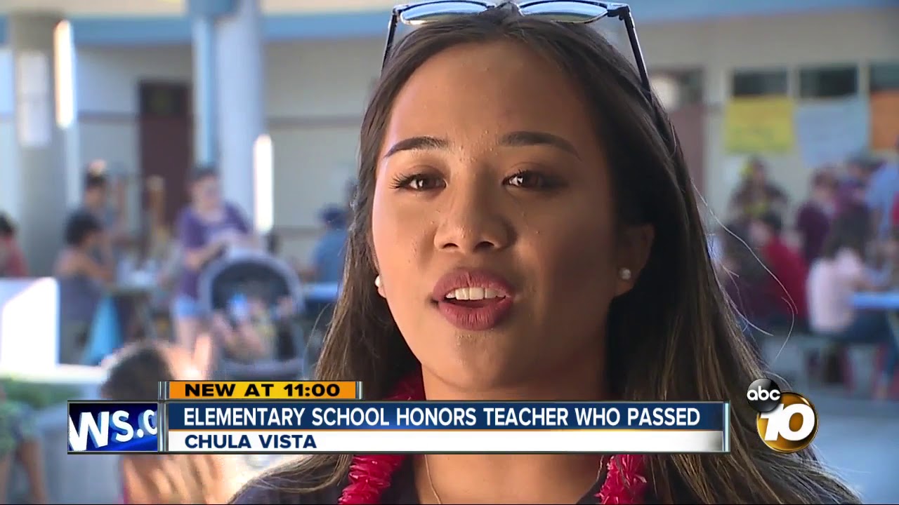 Chula Vista elementary school honors teacher