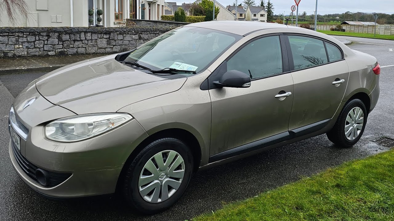 Полный обзор с ценой! Renault Fluence 1.5dci, 2012 #ирландия #renault #продажаавто 