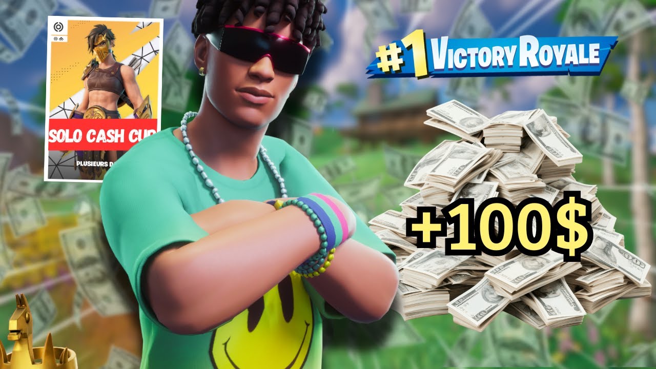 🥇Je GAGNE enfin 100$ en FINALE de SOLO CASH CUP 🏆! (first earning🤑)