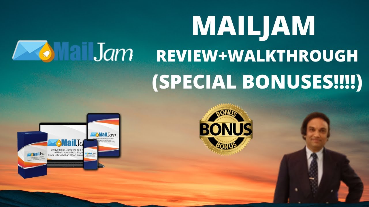 MailJam Review ⚠️ WARNING ⚠️  [DON'T GET MAILJAM WITHOUT MY 💰 CUSTOM 💰 BONUSES!!]