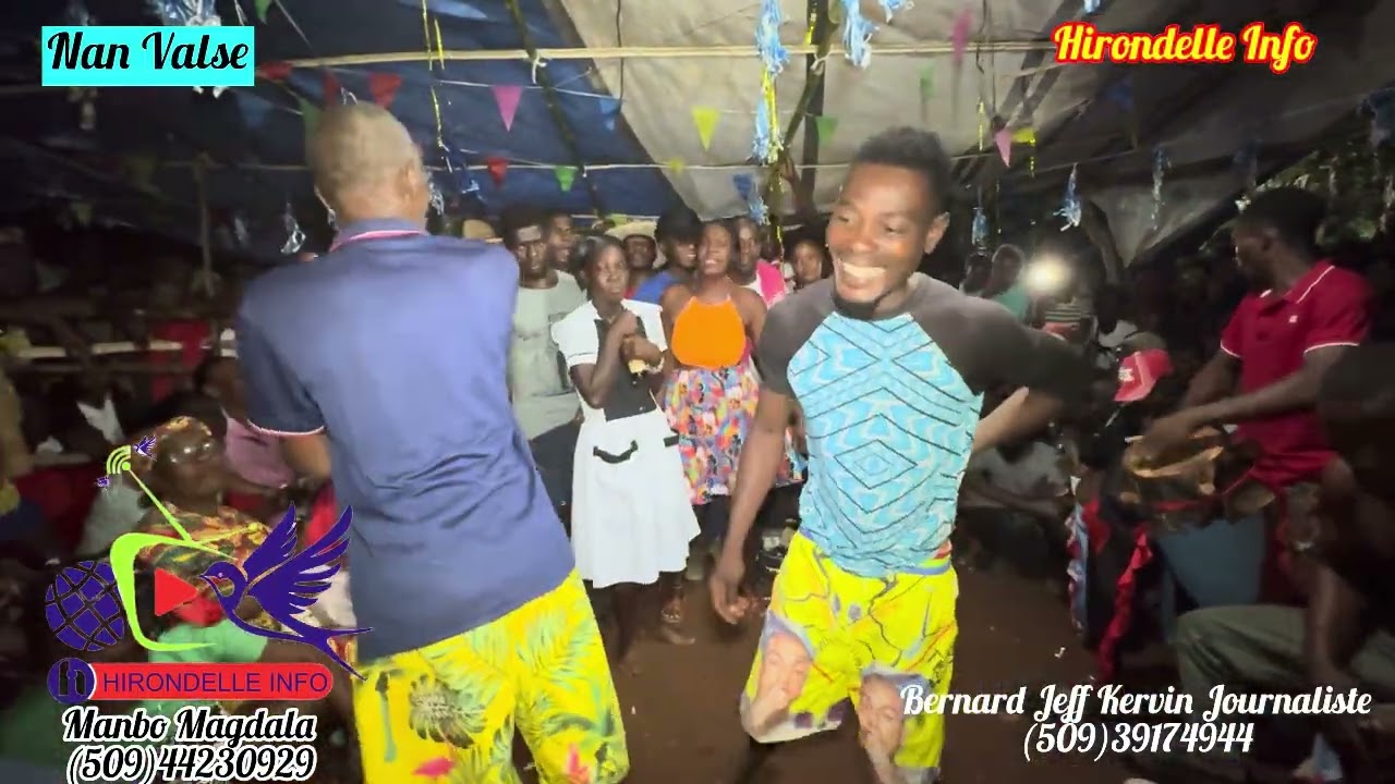 Yèswa anpil kout bagèt tonbe lwa fè kenken kay manbo Magdala anndan Nan Valse.Se pa ti koze non.