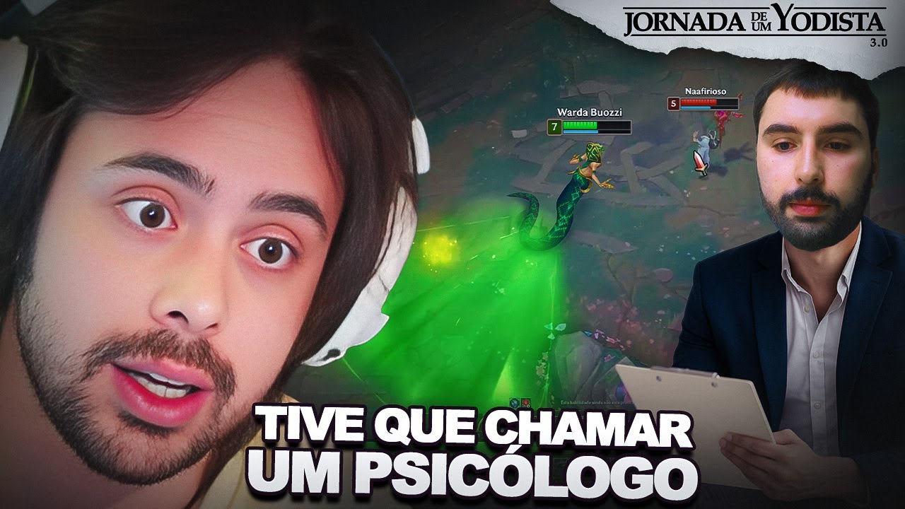 MEU APRENDIZ SURTOU: TIVE QUE CHAMAR UM PSICÓLOGO - JORNADA DE UM YODISTA 3.0 (EP 08)