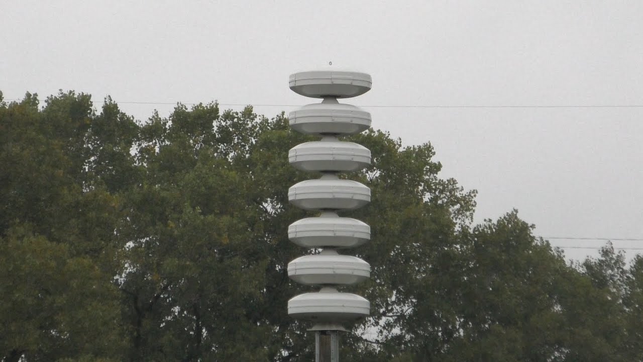 Federal Signal Modulator 6024 Activation for Tornado Warning - Cannon Falls, MN