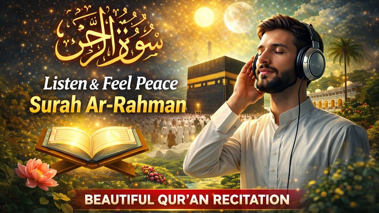 Surah Ar Rahman سورة الرحمن | Lofi Quran Peaceful for Spiritual Rest & Relief | #surahrahman