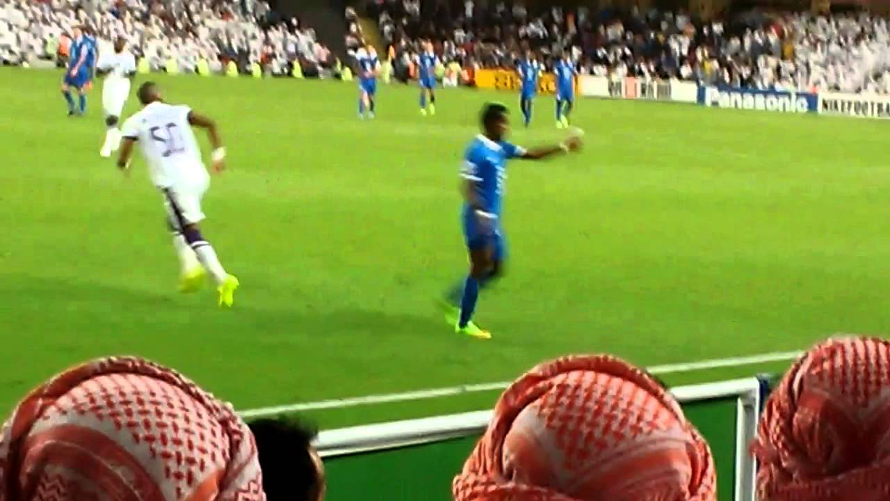 جمهور العين يقذف على نواف العابد + مهارة ناصر الشمراني