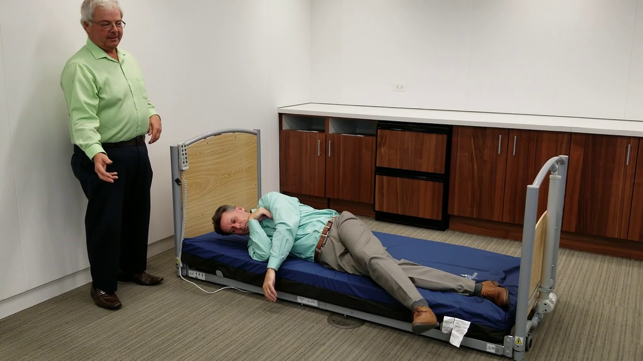 FloorBed by Accora - Height-Adjustable Power Low Bed
