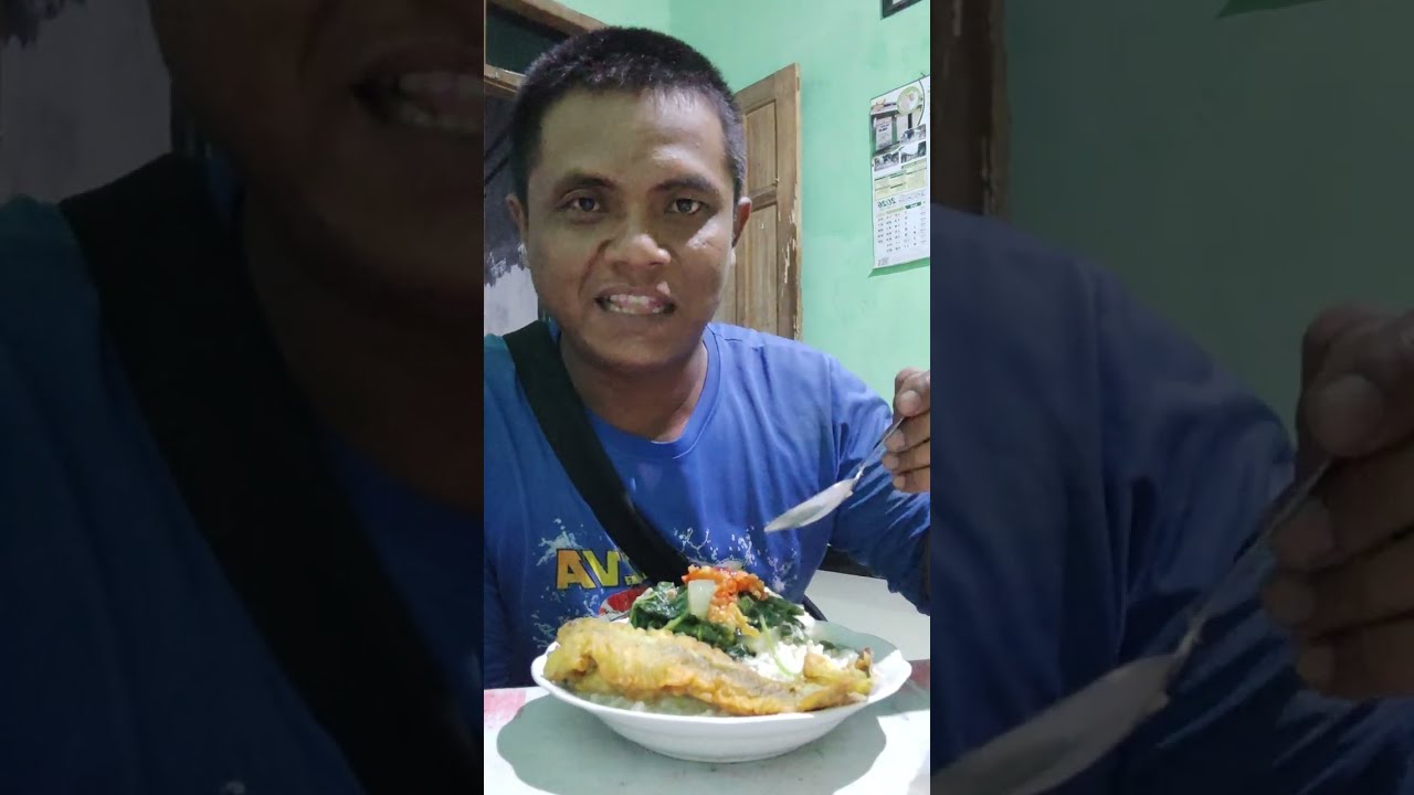 NIKMATNYA MAKAN LAUK LELE GORENG SAMBAL BAWANG SAYUR BOBOR MASAKAN RUMAHAN - Agus official