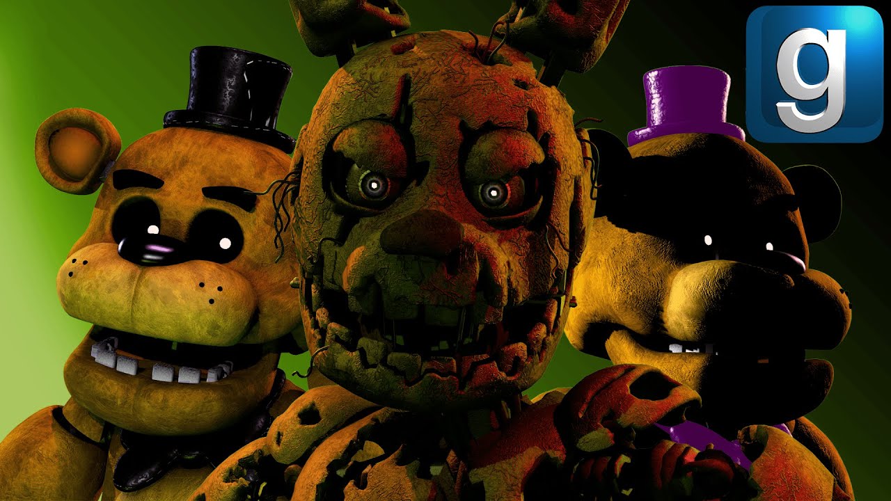 Gmod FNAF | The Return Of Springtrap!