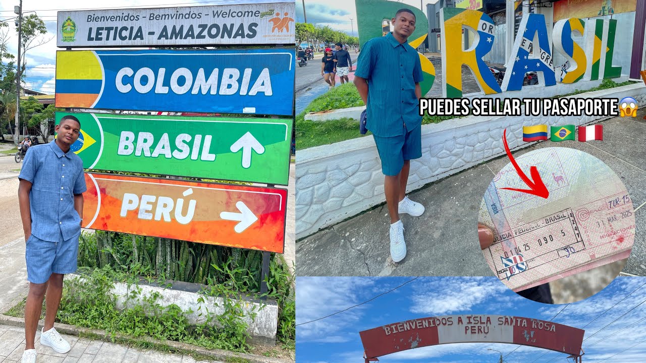 ASI ES LETICIA AMAZONA Y SUS TRIPLE FRONTERA🌎🇨🇴🇧🇷🇵🇪