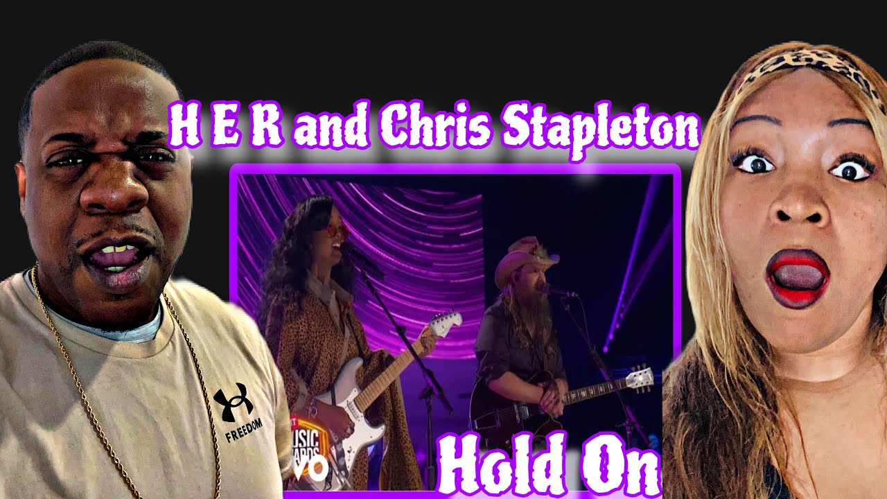 Amazing Country Soul Collab!!  H.E.R. & Chris Stapleton - Hold On  (2021 CMT Awards) Reaction