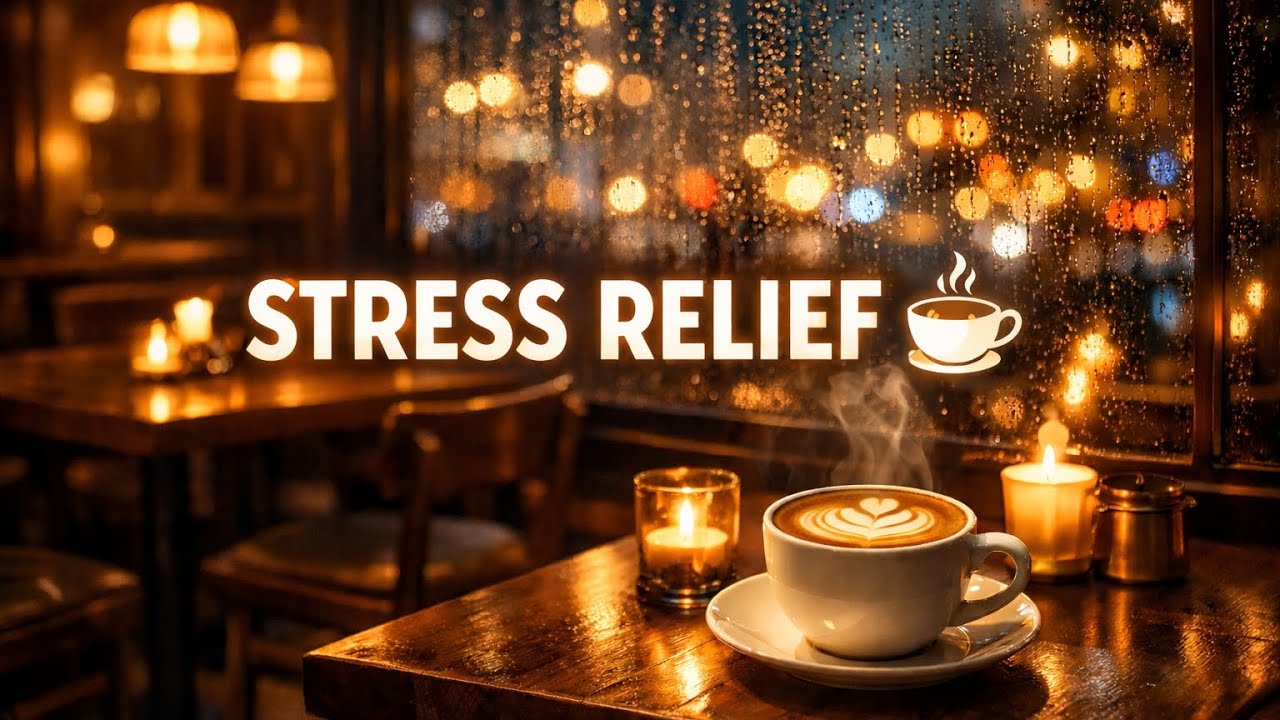 Relaxing Lo-fi Jazz ☕ Mellow Trumpet & Soft Piano for Calm & Stress Relief (8K)