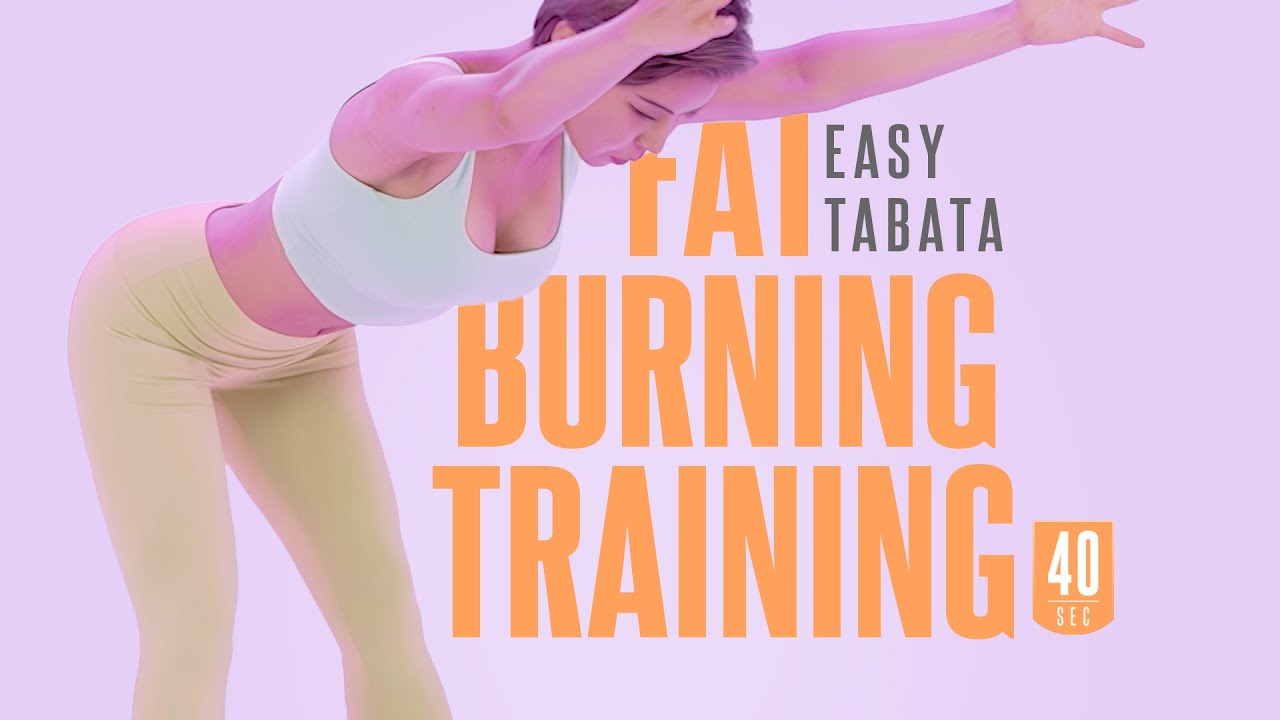 EASY TABATA 18-2 Hard : FAT BURNING TRAINING (🤹‍♀️이지타바타 18-2 : 지방 불태워주는 전신 근력운동 40초 버전🌞)