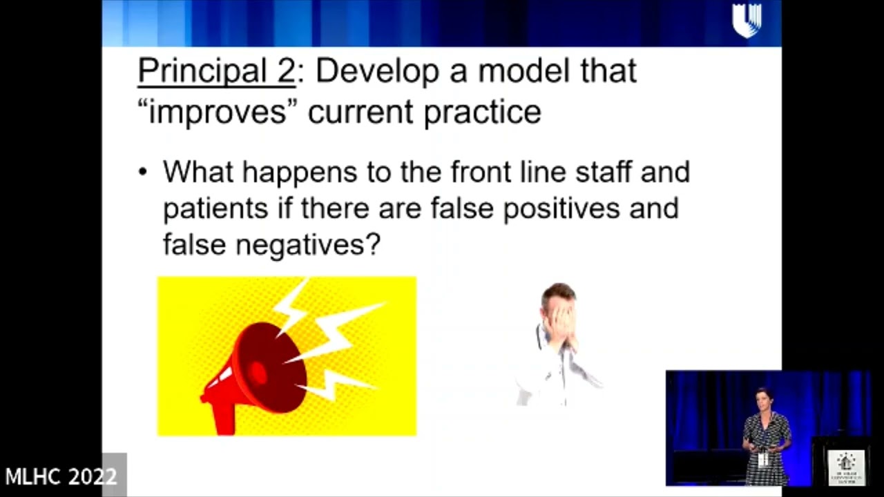 MLHC 2022 - Cara O'Brien: One Clinician’s Guide for Developing & Implementing AI Tools in Healthcare