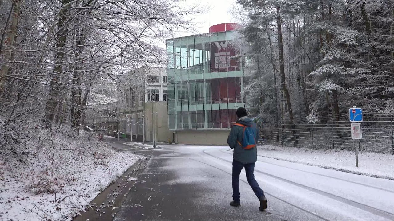 Winterse wandeling in de omgeving van Eupen