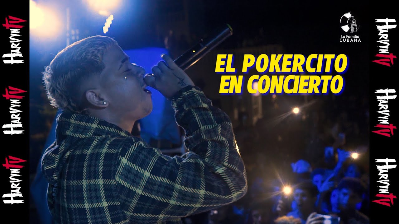 Concierto del Pokercito - Entre Nosotros, Funimate , Te Blokeo ( Harvyn TV )
