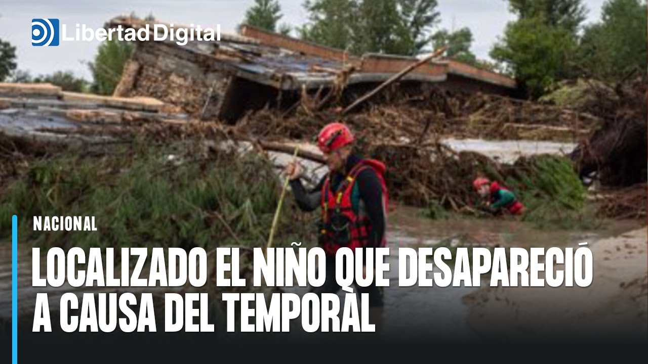 Localizado el niño que desapareció junto a su familia al caer anoche su coche al río Alberche
