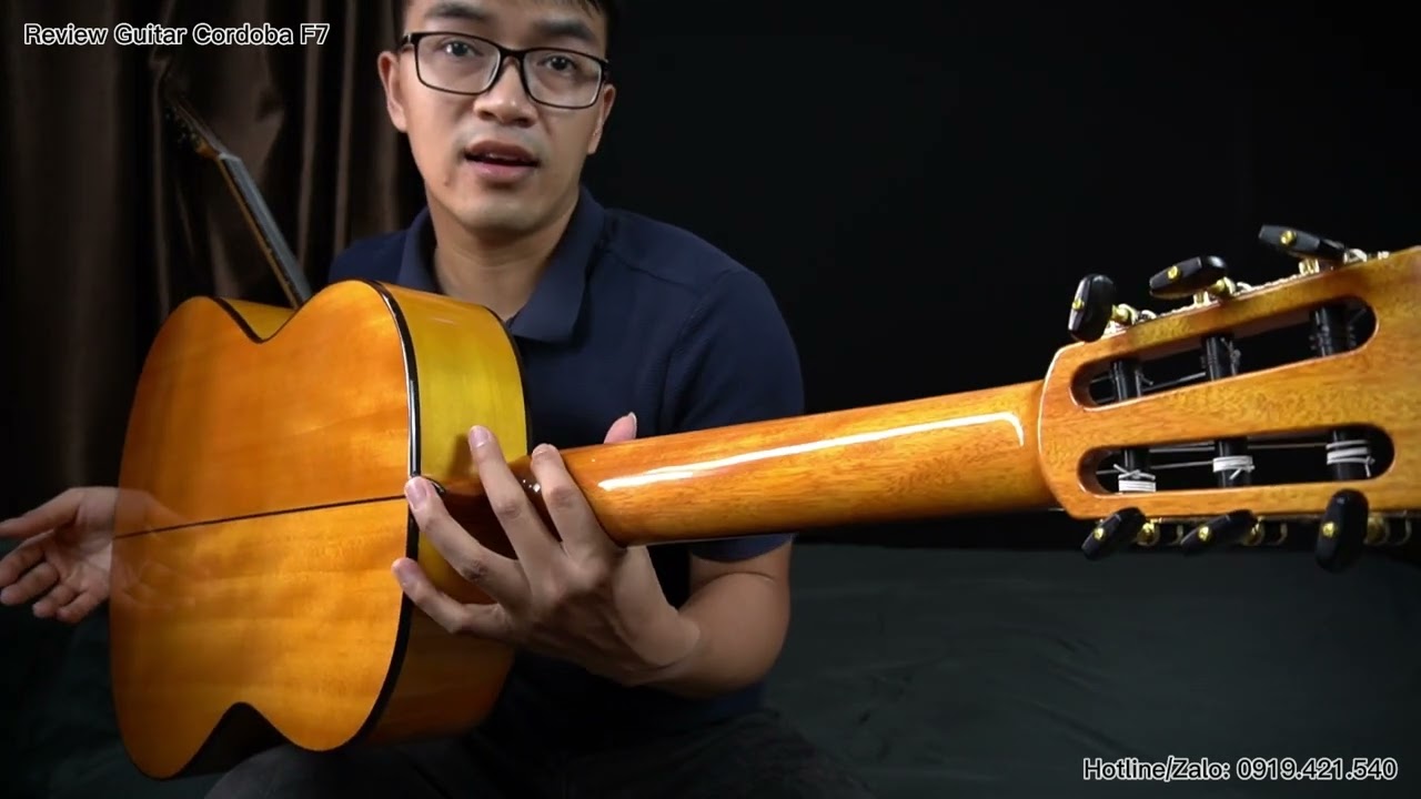 Review Classic Guitar Cordoba F7 Chính Hãng Tây Ban Nha Âm Thanh Tuyệt Vời l Thân Nguyễn Guitar