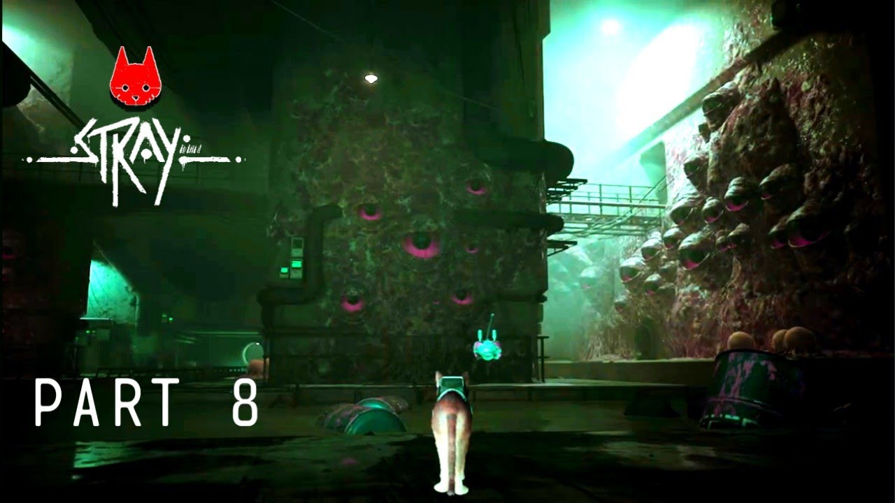 The most horrific stage that I don't want to play!! | STRAY (PC) - Sewers Walkthrough Part - 8