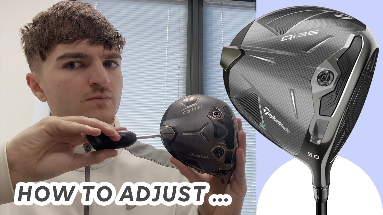 How to adjust your TAYLORMADE Qi35 Driver (ALL MODELS)