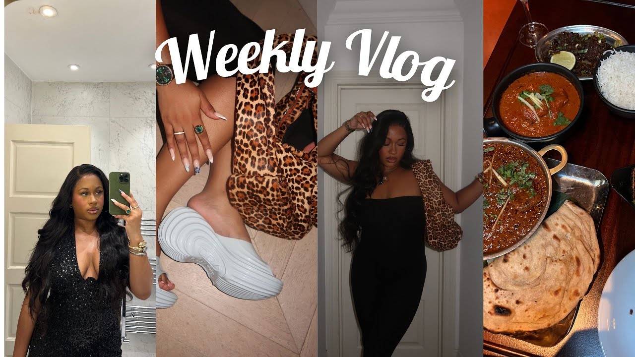 LONDON VLOG | NEW CONCH PIERCING + DINNER DATES + BLACK TIE BIRTHDAY + QUICK TRIP TO GERMANY & MORE